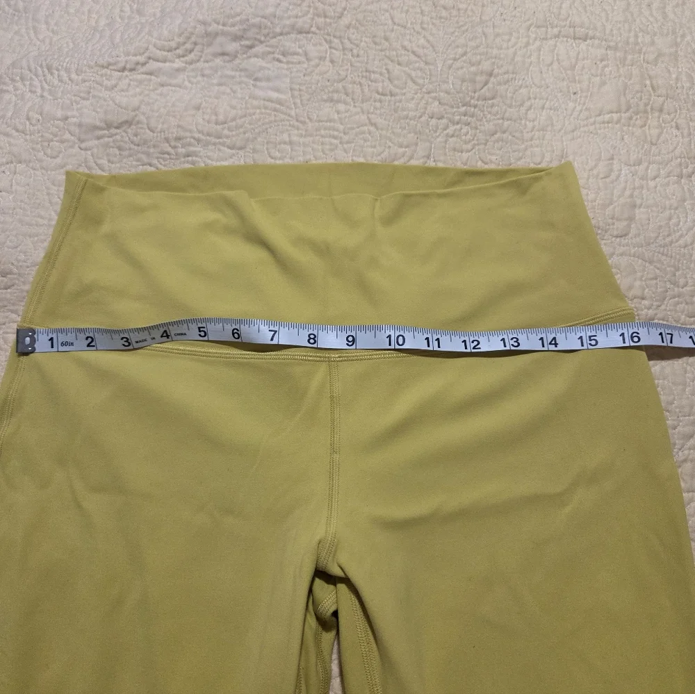 Lululemon Athletica Vibrant Yellow Leggings - Picture 7 of 8